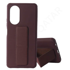 Dohans Qatar Mobile Accessories Mobile Phone Cases Brown Oppo A58 4G Magnetic Strap & Stand Cover & Case