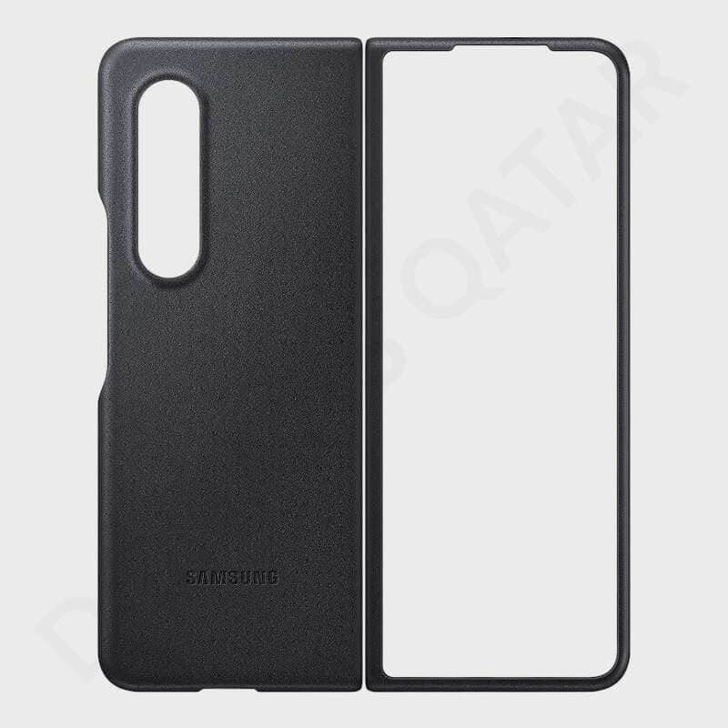 Samsung Galaxy Z Fold 3 Leather Cover & Case - Mobile Phone Cases available at Dohans Qatar