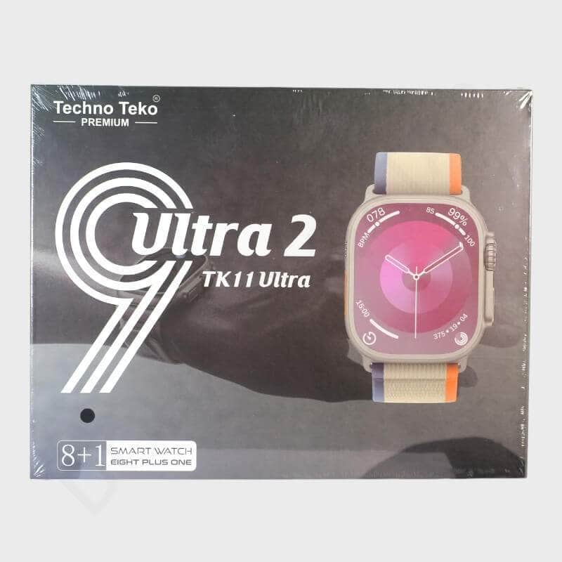 HainoTeko TK11 Ultra Smartwatch with 8 Straps - Smartwatch available at Dohans Qatar