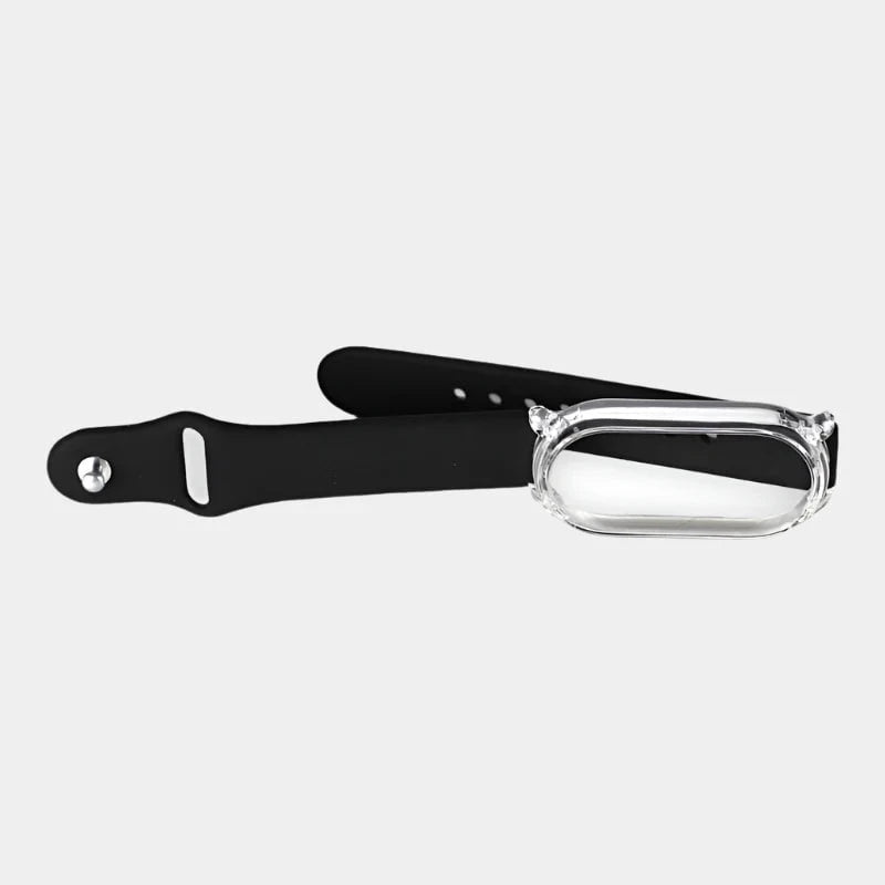 Dohans Smart Watch Straps Xiaomi Mi Band 8 Transparent Case with Silicon Strap