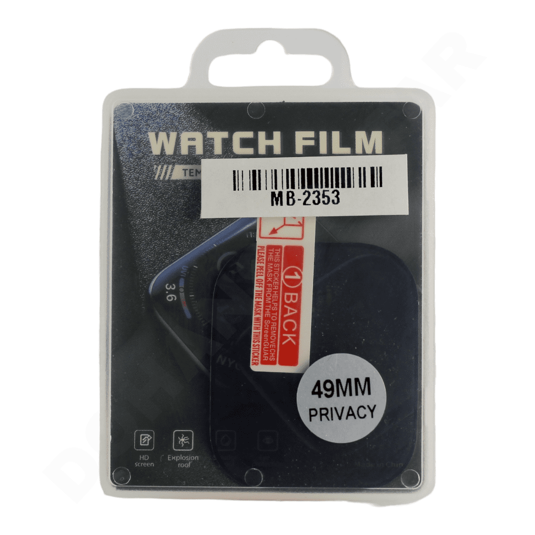 Dohans Smartwatch Apple Watch 49mm Privacy Screen Protector