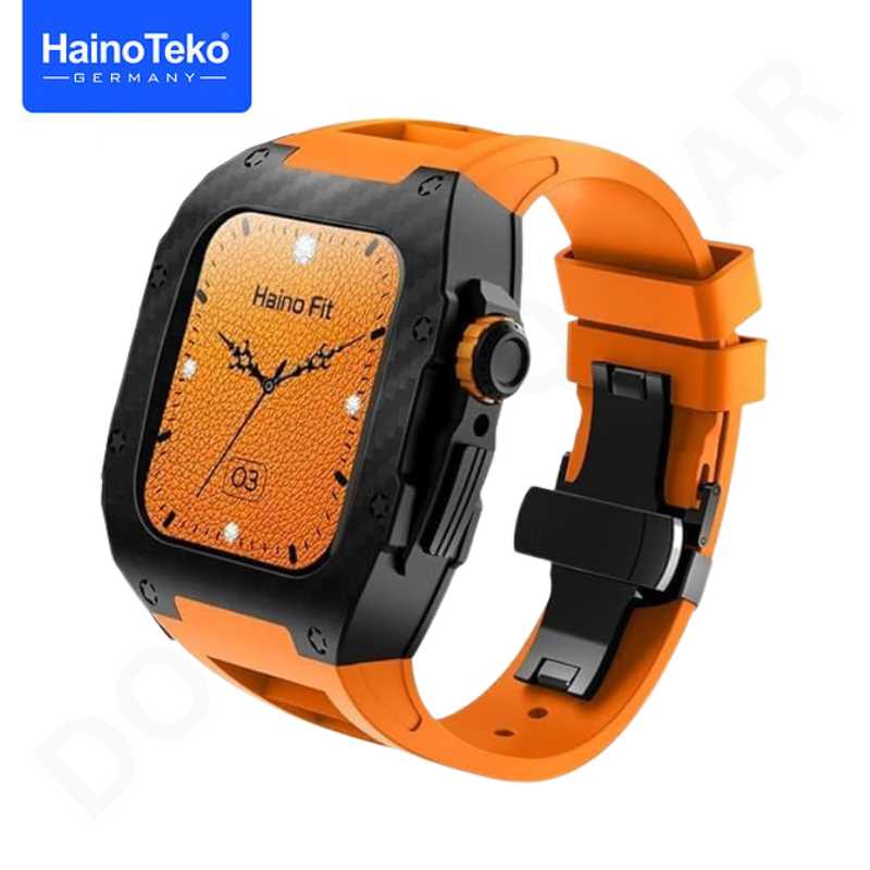HainoTeko Richard M10 Fully Protective 3 Pairs Strap  Smartwatch Dohans