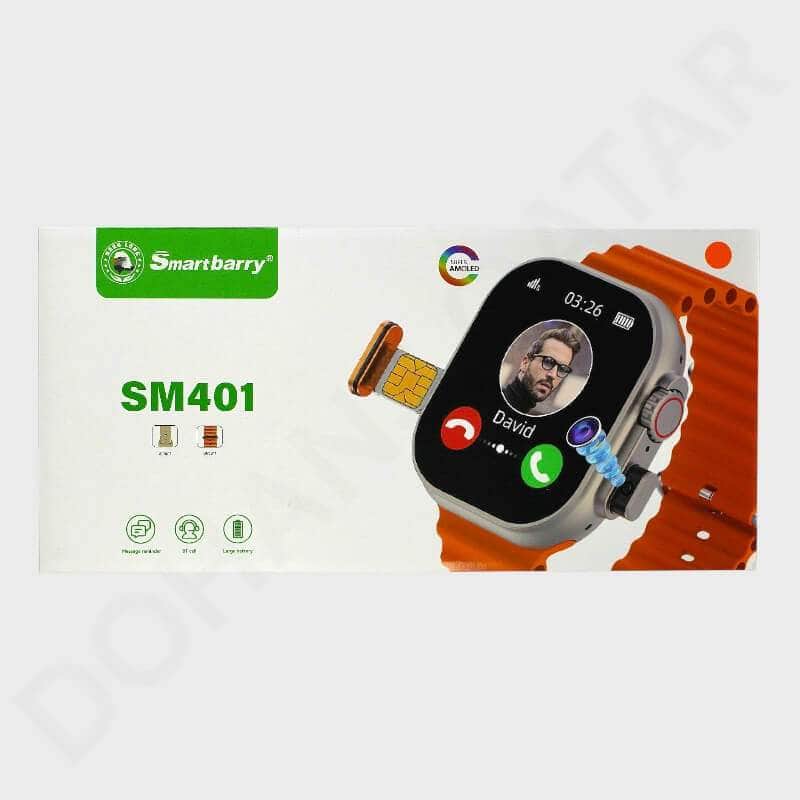 Dohans Smartwatch Smartbarry SM401 Sim Support Smartwatch