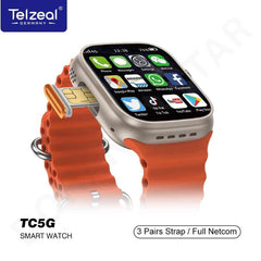 Telzeal TC 5G 3 Pairs Strap Full Netcom Smartwatch Dohans