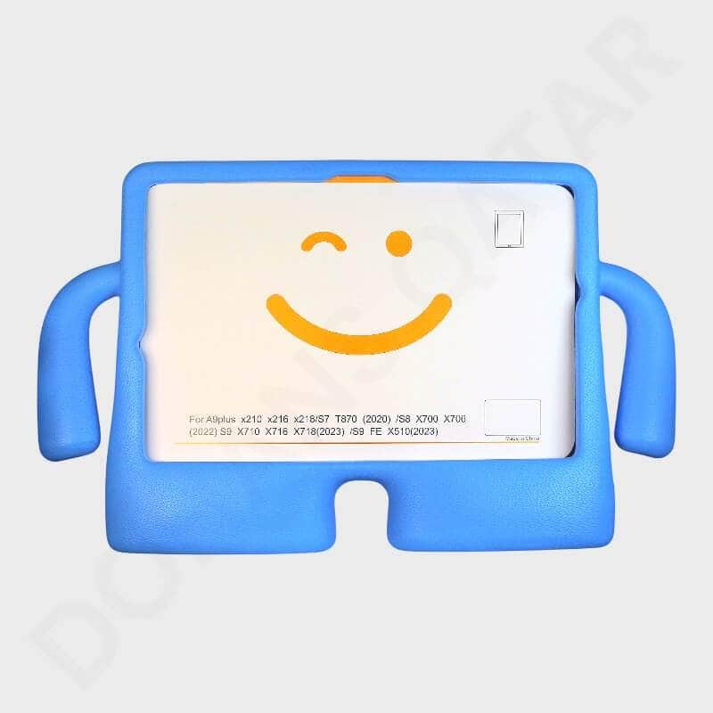 Dohans Tablet Cover Blue Samsung Galaxy S7 / S8 / S9 / S9FE / Tab A9 Plus Kids Handle Cover & Case