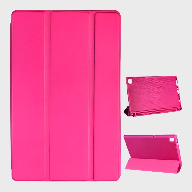 Samsung Galaxy Tab A7 Lite Pen Holder Leather Book Cover & Cases Dohans