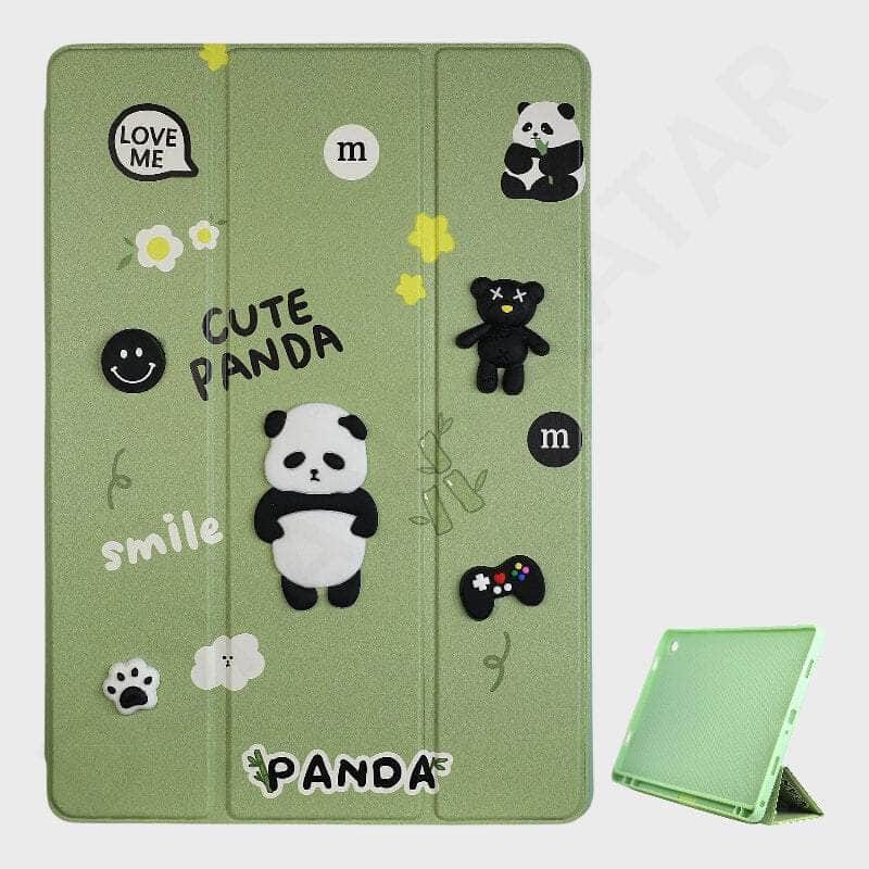 Dohans Tablet Cover Color-2 Samsung Galaxy Tab A9 Plus Effect Cartoon Character Cover & Case
