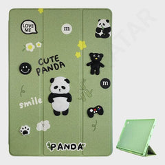 Dohans Tablet Cover Color-2 Samsung Galaxy Tab A9 Plus Effect Cartoon Character Cover & Case