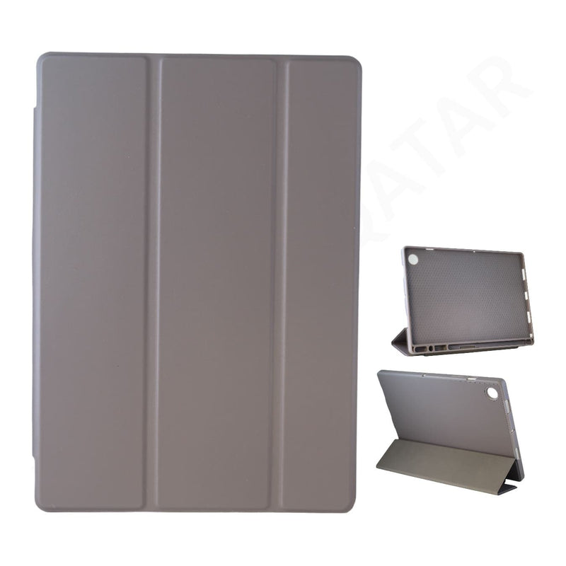 Dohans Tablet Cover Grey Samsung Galaxy Tab A8 X200 / X205 10.5 Leather Book Case & Cover
