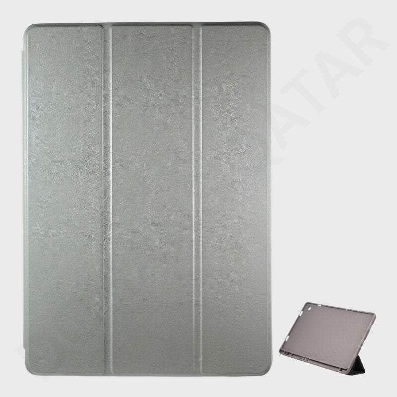 Dohans Tablet Cover Grey Samsung Galaxy Tab A9 Plus Pen Holder Stand Book Cover & Case