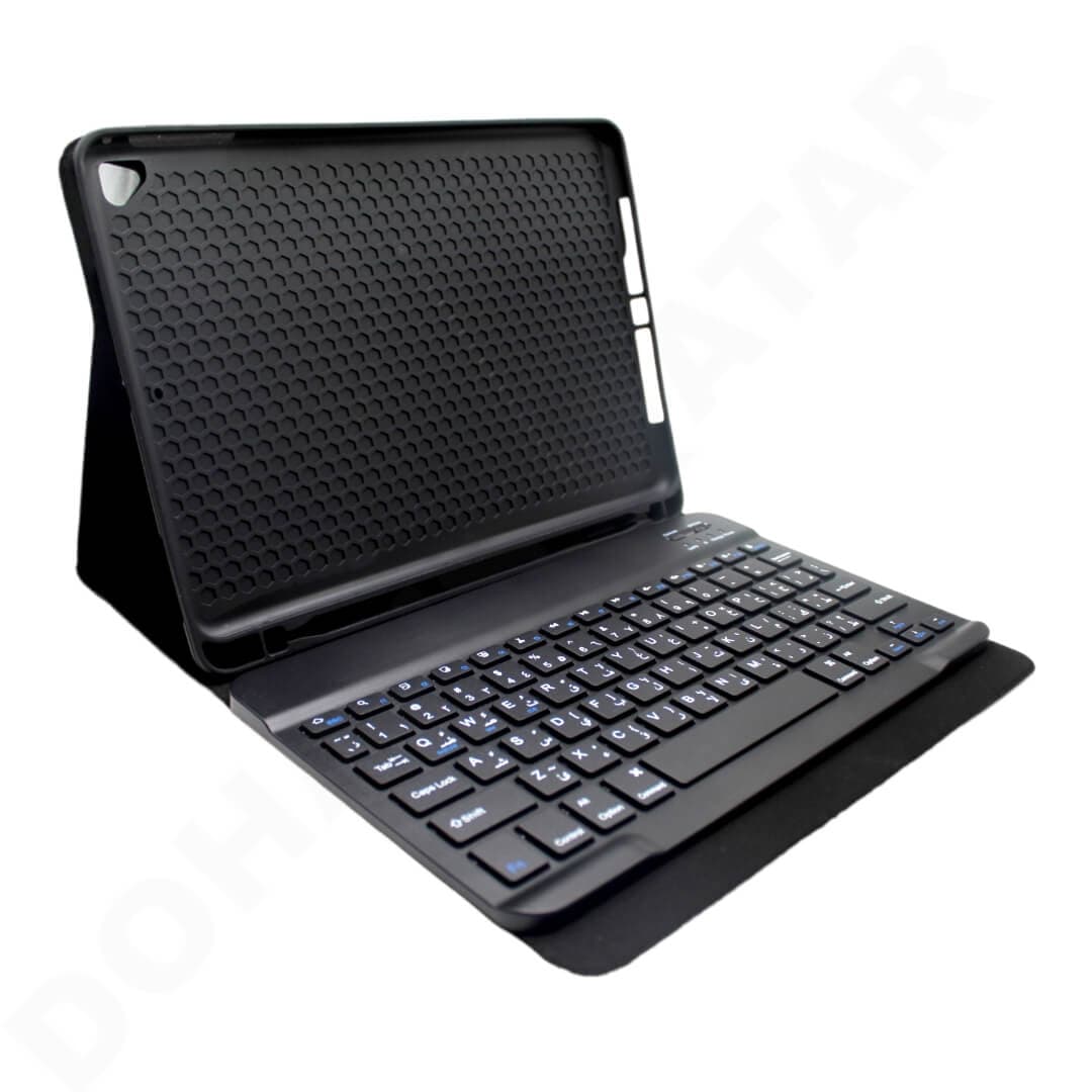 Dohans Tablet Cover iPad 5 / 6  9.7 Wireless Smart Keyboard Folio Stand Case & Cover