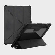 Samsung Galaxy Tab S10 Ultra / Tab S9 Ultra/ S8 Ultra Nillkin Bumper Leather Pro Multi angle folding style cover & case - Tablet Cover available at Dohans Qatar