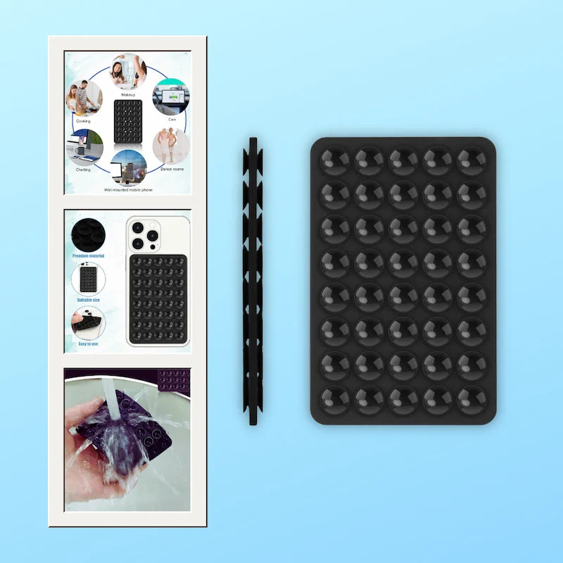 Double-Sided Suction Mobile Phone Mount - Phone Accessories