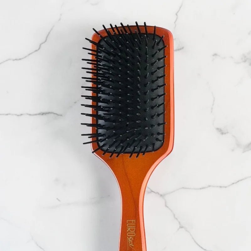 Eurostil 00590 Large Square Paddle Cushion Hair Brush - Dohans Essentials - qatar