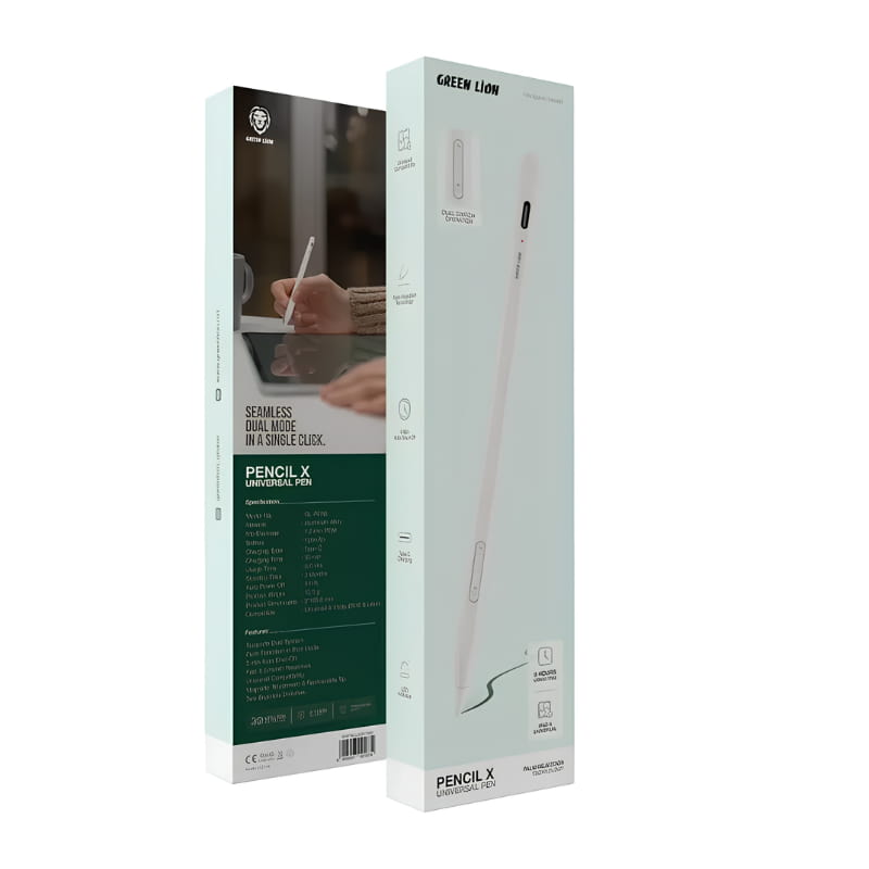 Green Lion Pencil X Stylus Pen - Dohans Essentials - qatar