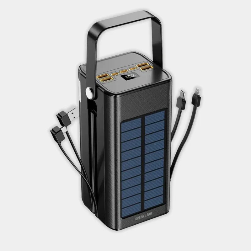 Green Lion Solar X 100000mAh PD 20W Fast Charging Power Bank - Dohans Essentials - qatar