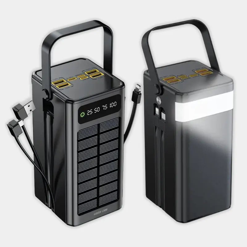 Green Lion Solar X 60000mAh 20W PD Fast Charging Power Bank - Dohans Essentials - qatar