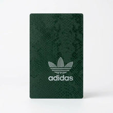 Green Snakeskin-Textured Adidas Originals Premium Leather Skin Sticker for Mobile Phone
