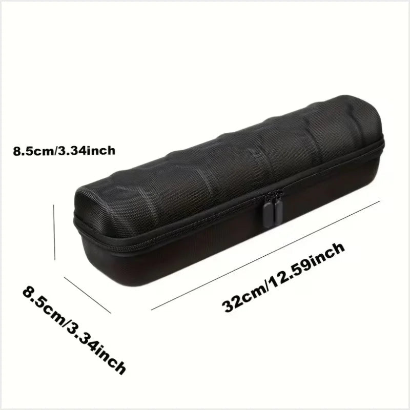 Hard Shell Watch Travel Case 5-Compartment with Cushioned Divider & Handle - Dohans Essentials - qatar