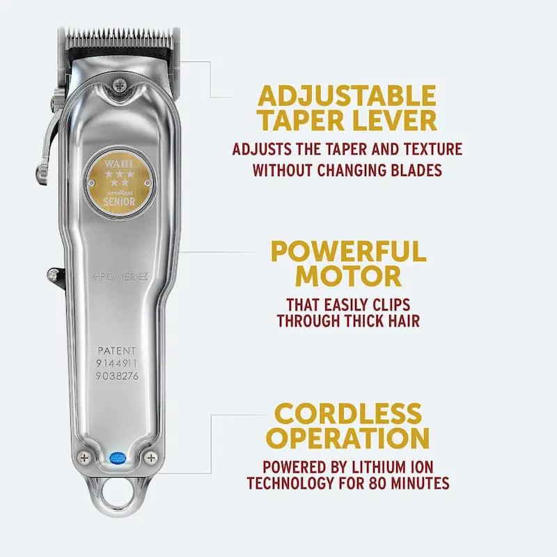 Wahl Professional Senior Metal Cord/Cordless Hair Clipper 3000121