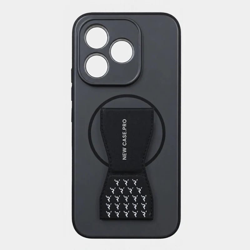 Honor 600 Lite Magnetic Strap Case in Qatar - Dohans Qatar - Black - qatar