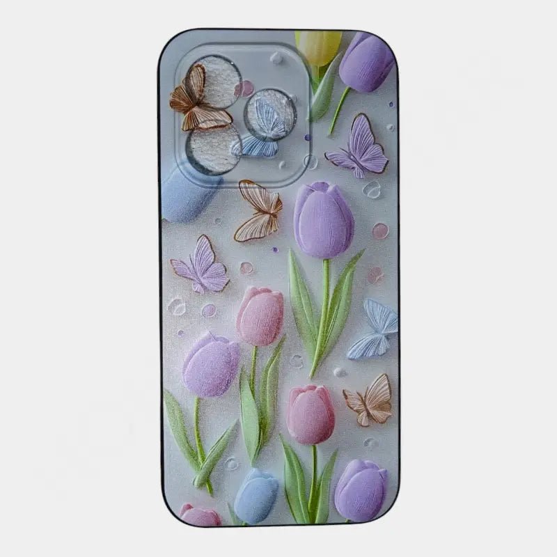 Honor 600 Lite Rose & Butterfly Printed Case - Dohans Essentials - qatar