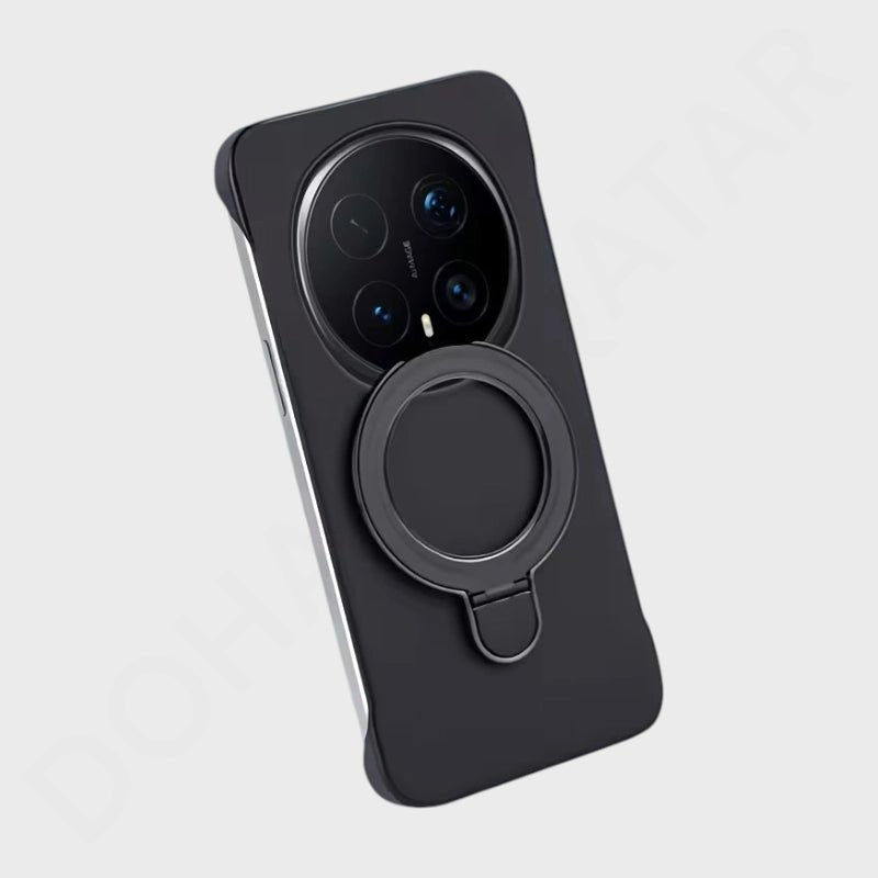 Honor Magic 8 Pro Lychee Pattern Adjustable Stand Ultra - Thin Case - Dohans Essentials - qatar
