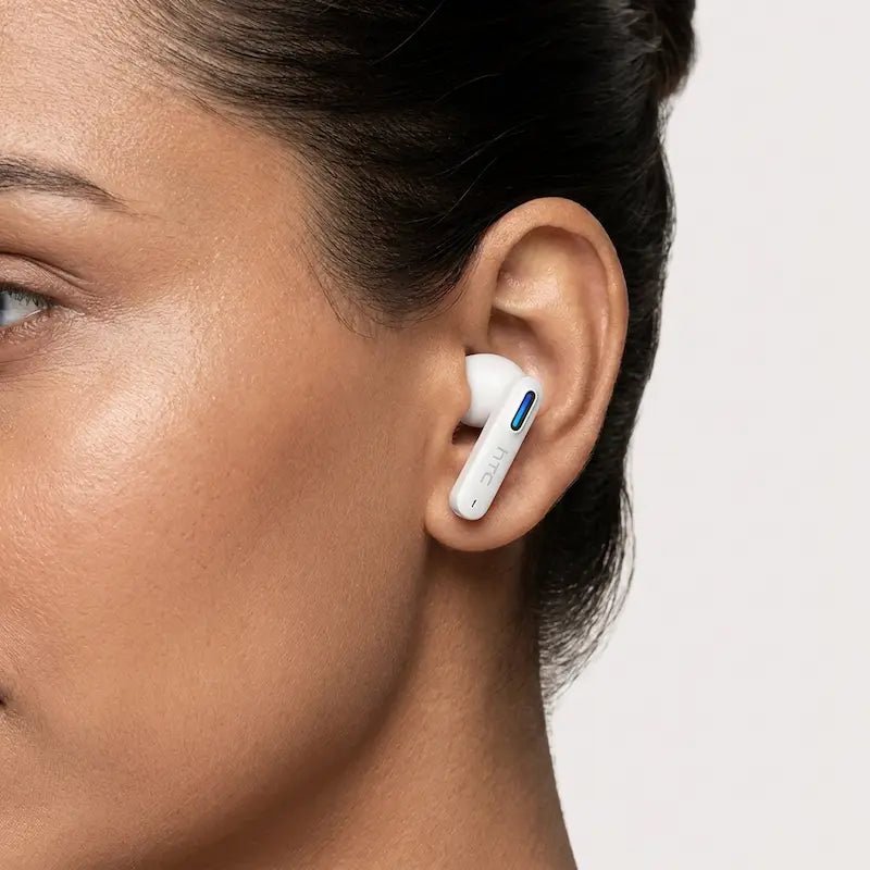 HTC NE49 Open-Back OWS Sport Headphones Multi-Language AI Translation Cyber Lighting - Dohans Essentials - qatar