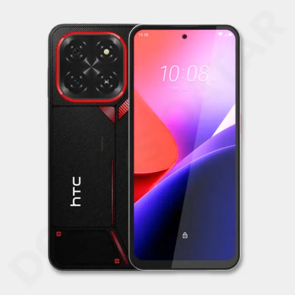 HTC Wildfire E7 Elite 5G Smartphone – 6.79 Inch HD+ 120Hz 50MP AI Camera 18GB(6+12) RAM 256GB 5600mAh Black - Dohans Essentials - qatar