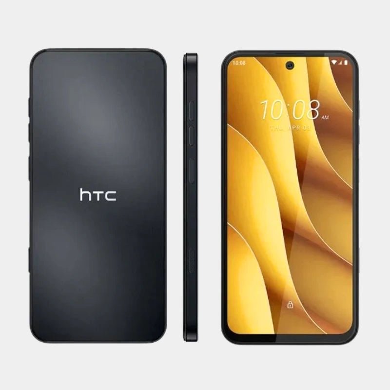 HTC Wildfire E7 Non - Camera 4G Smartphone – 6.67 Inch HD+ 90Hz Octa - Core 8GB RAM 128GB 4920mAh Blue Black - Dohans Essentials - qatar
