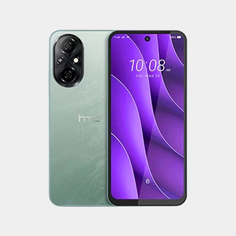 HTC Wildfire E7 Plus 4G Smartphone – 6.78 Inch FHD+ 120Hz 64MP AI Camera 16GB(8+8) RAM 256GB 5000mAh Mint Green - Dohans Essentials - qatar