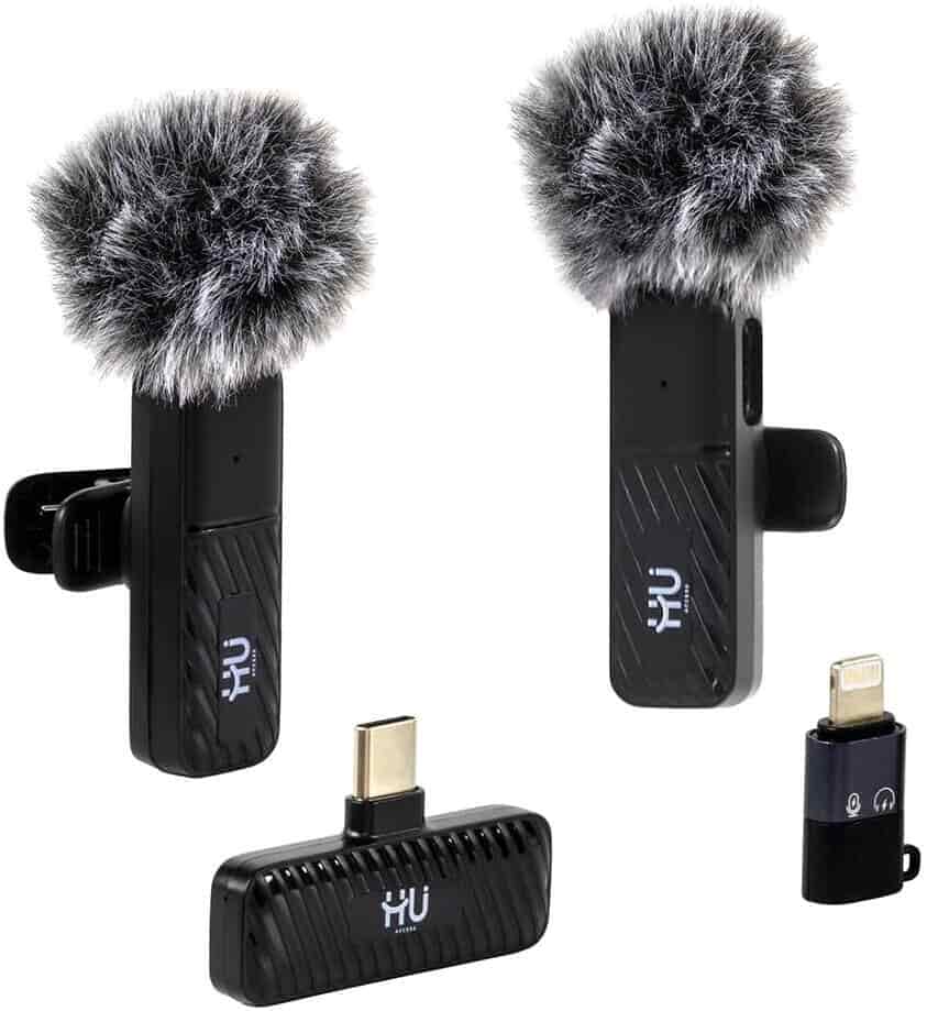 Hu Type-C Broadcast Lavalier Microphone HAC-1026 - Dohans Essentials - qatar