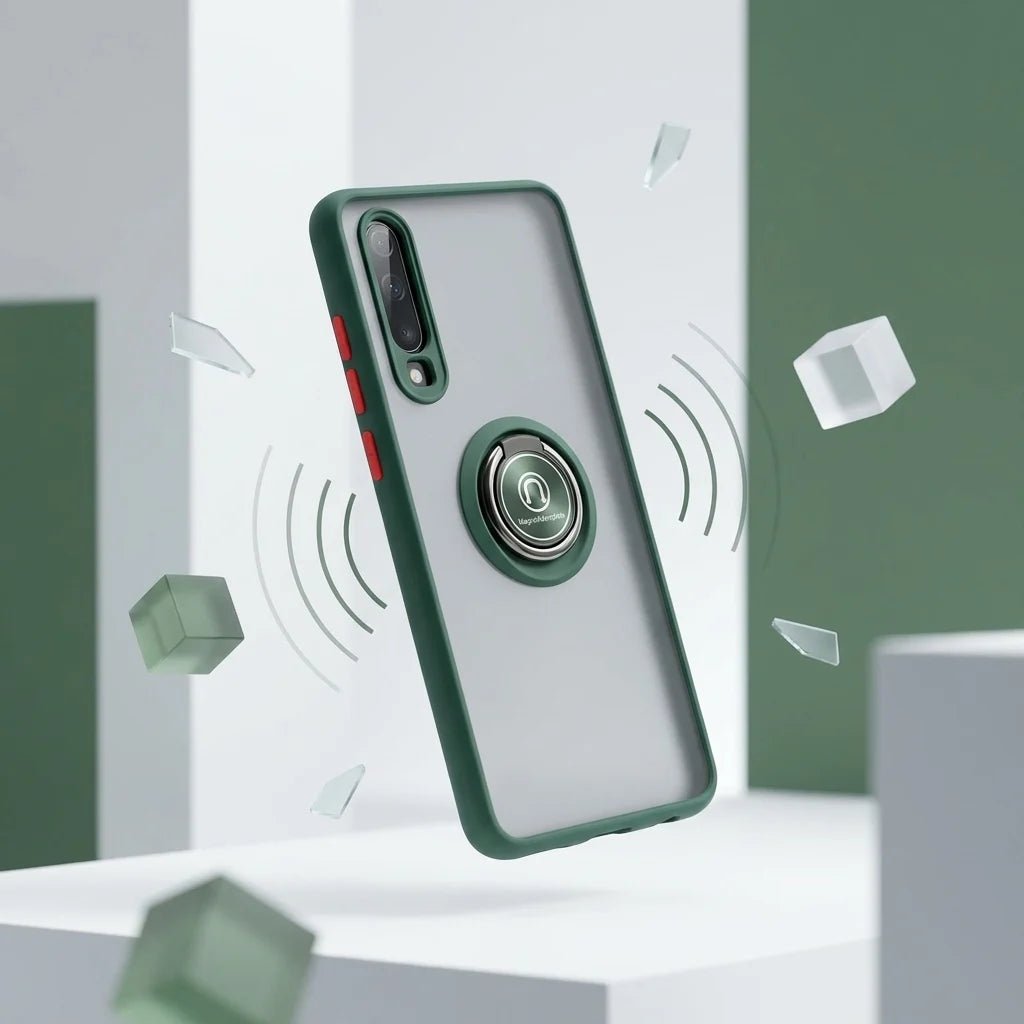 Huawei P30 Magnetic Ring Cover Case - Dohans Essentials - qatar