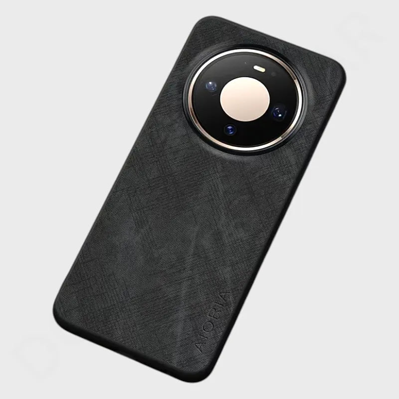 Huawei Pura 80 Luxury Leather Case – Ultralight Business Style Synthetic Cover - Dohans Essentials - qatar