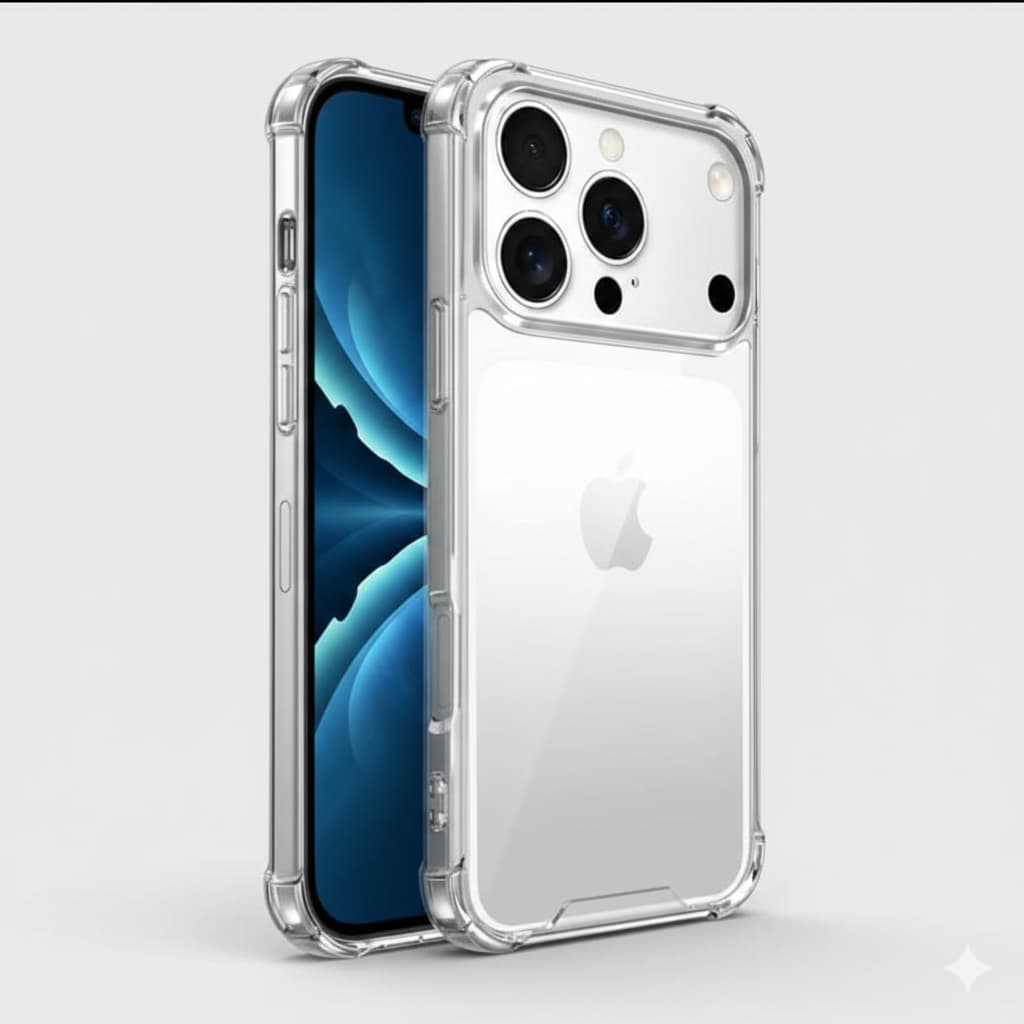 Transparent Cover & Case For iPhone Series