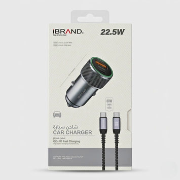 IBrand 22.5W Type-C To Type-C Car Charger