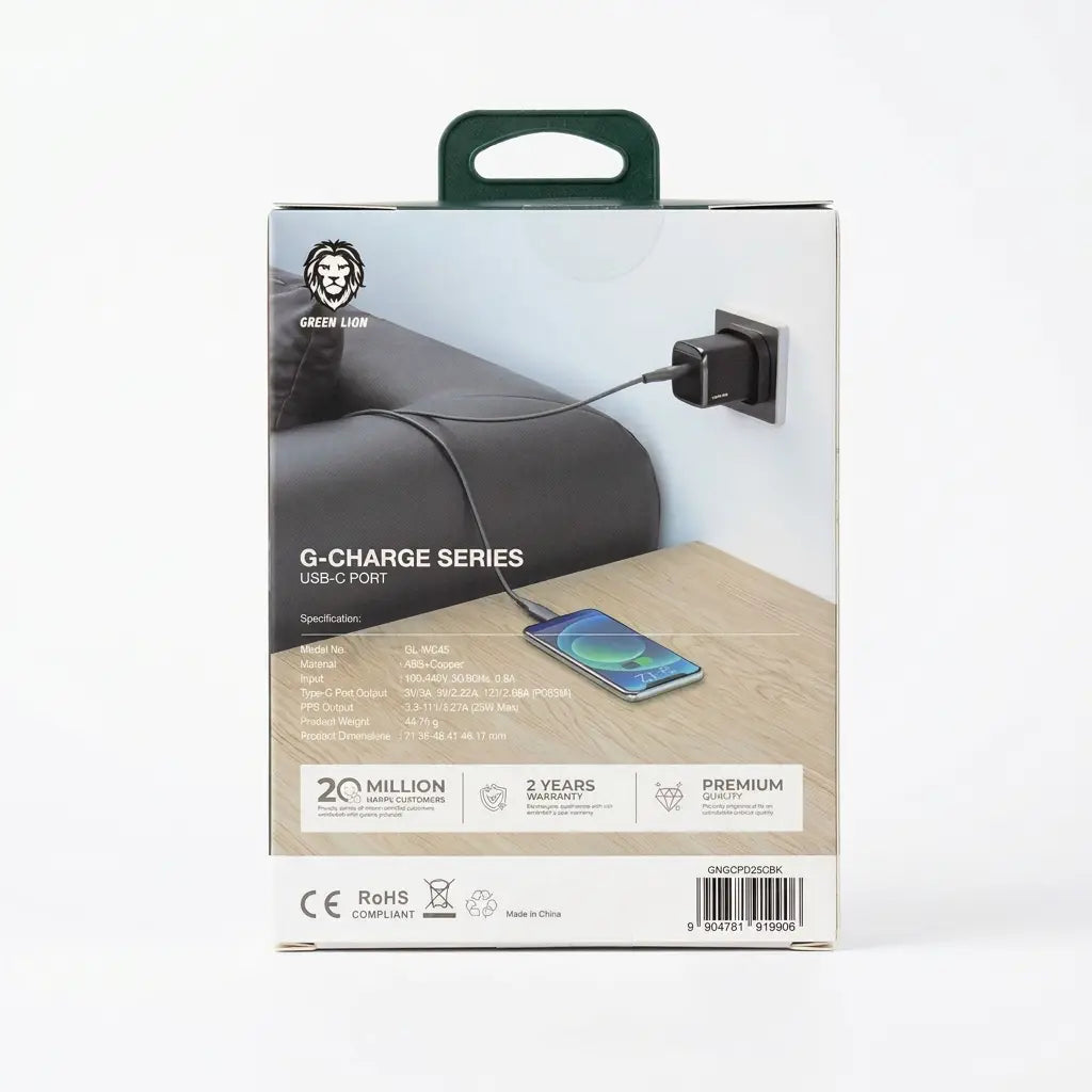 Green Lion G-Charge Series 25W PD Charger