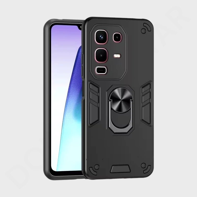 Infinix Note 50S Full Edge Lens Protection 360 Ring Magnetic Mech Case - Dohans Essentials - qatar