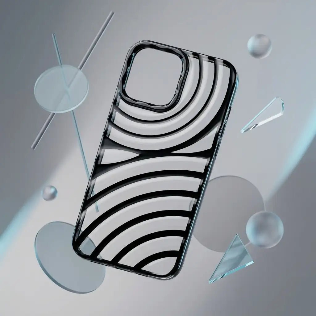iPhone 13 Pro Max Diagonal Line Fancy Case - Dohans Essentials - Color 1 - qatar