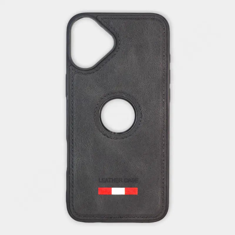 iPhone 16 Plus Leather Protective Cover Case - Dohans Essentials - qatar