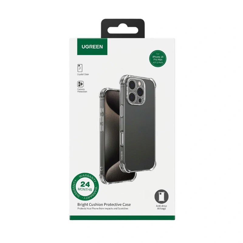 iPhone 16 Pro Max Ugreen Cushion Protective Cover & Case - Dohans Essentials - qatar
