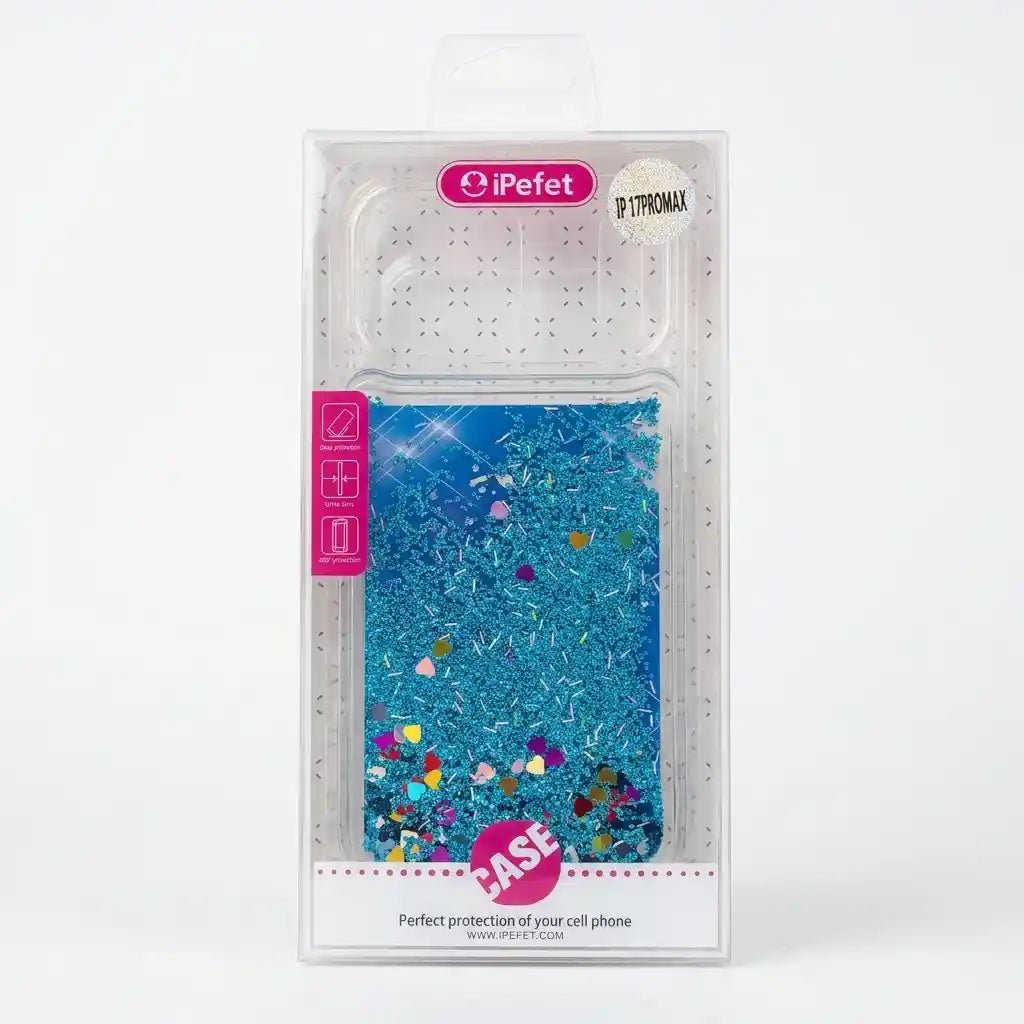 iPhone 17 Pro Max Glitter Cover & Case - Dohans Essentials - Glitter 2 - qatar