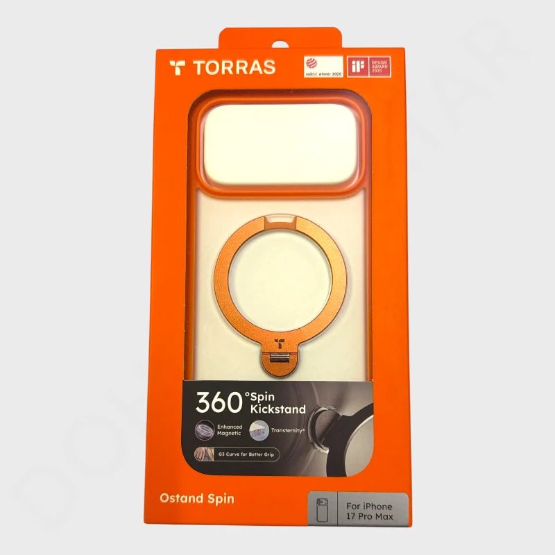 Torras 360° Spin Kickstand packaging on a white background