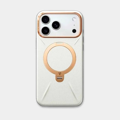 iPhone 17 Pro Max Torras QPro Leather Cover & Case - Pearl Grey