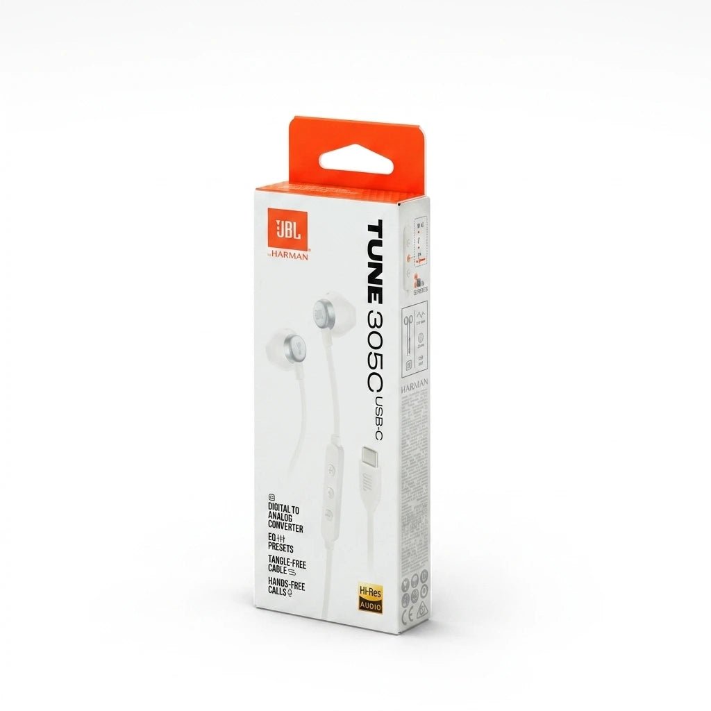 JBL Tune 305C USB - C Earphone - Dohans Essentials - qatar