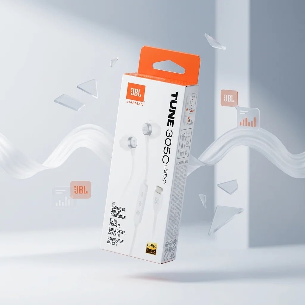 JBL Tune 305C USB - C Earphone - Dohans Essentials - qatar