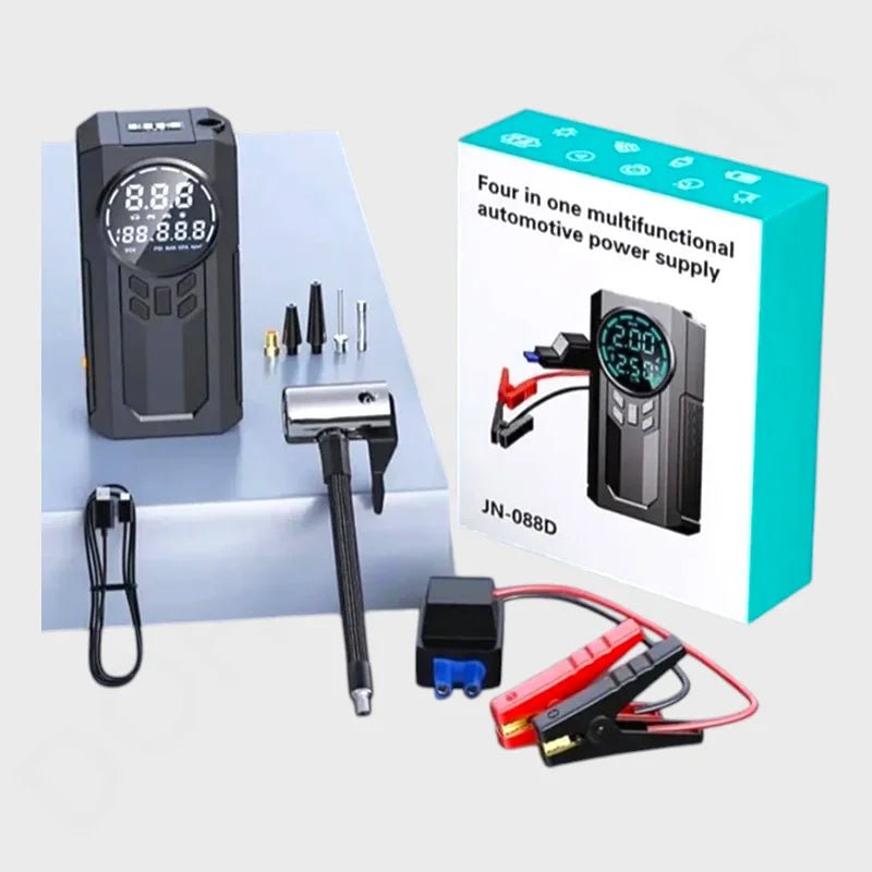 JN - 088D 4 - in - 1 Multifunctional Car Power Supply Kit - Dohans Essentials - qatar