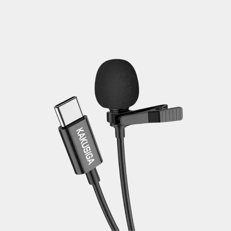 Kakusiga Lavalier Type-C Microphone 2M - Dohans Essentials - qatar