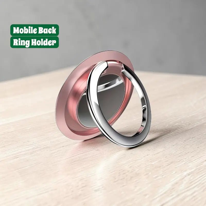 Mobile Ring Holder with Combo Stand - Dohans Essentials - Rose gold - qatar