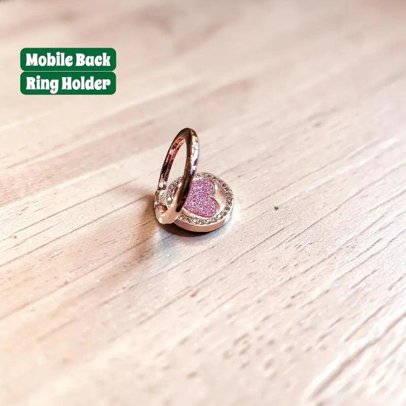 Heart Shape Mobile Ring Holder